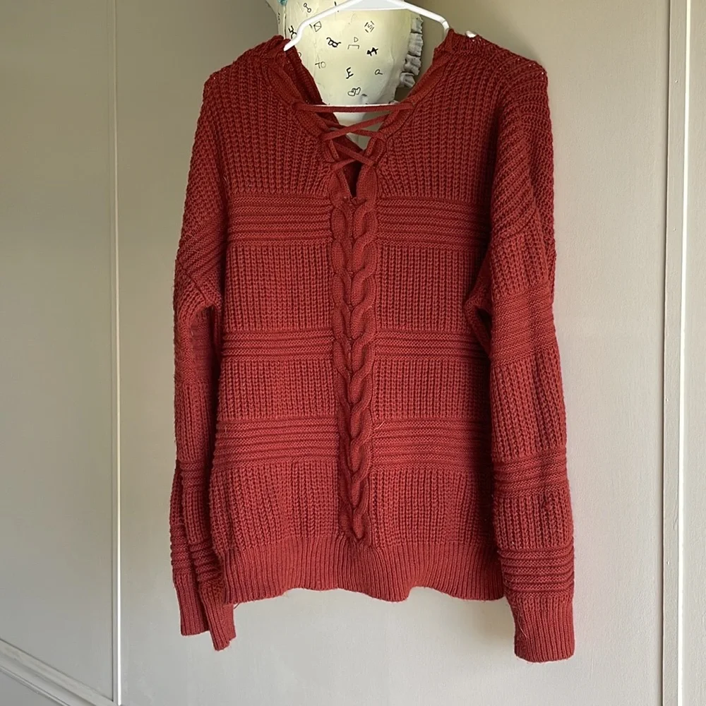 Rust Color Sweater - Picture 4 of 4